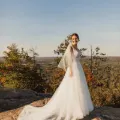 Candice H. on their wedding day