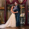 Chandler J. on their wedding day