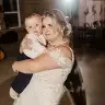 Haley S. on their wedding day