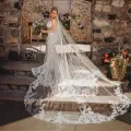 Shauna S. on their wedding day